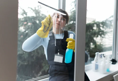 Nettoyage de vitres intérieures et extérieures à Brigueuil